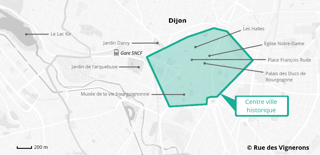 Carte Dijon Carte Dijon