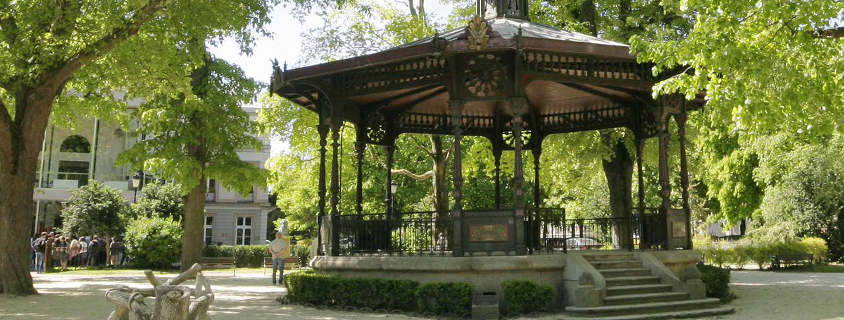 Kiosque a musique Troyes, Kiosque à musique parc du rocher