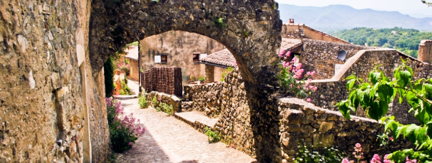 Mirmande Drome, plus beau village France