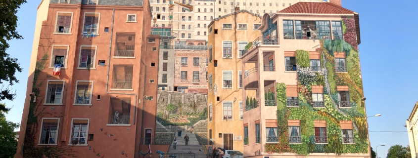 Fresque des Canuts Croix Rousse Lyon