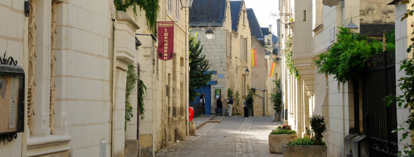 Les rues de Chinon, centre ville historique chinon