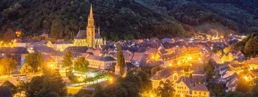 Thann, route des vins d'Alsace