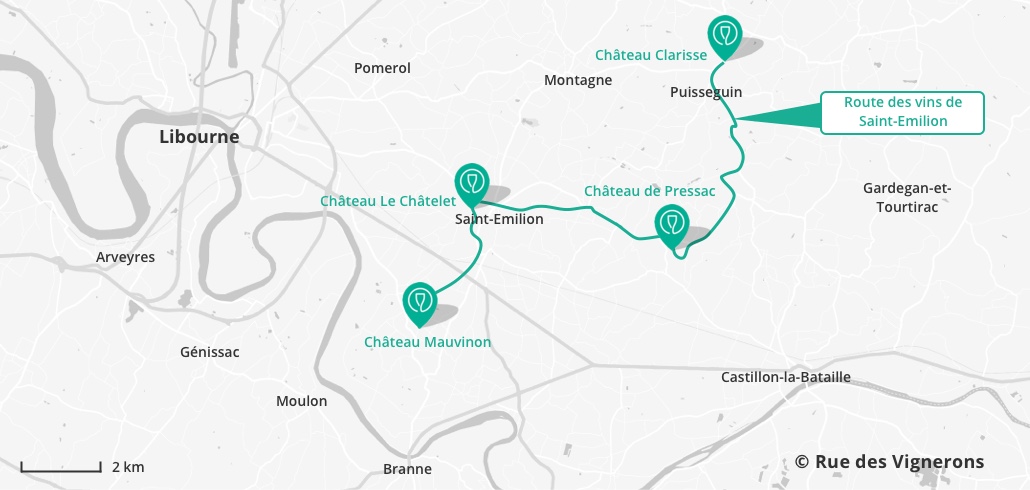 route des vins saint emilion bordeaux