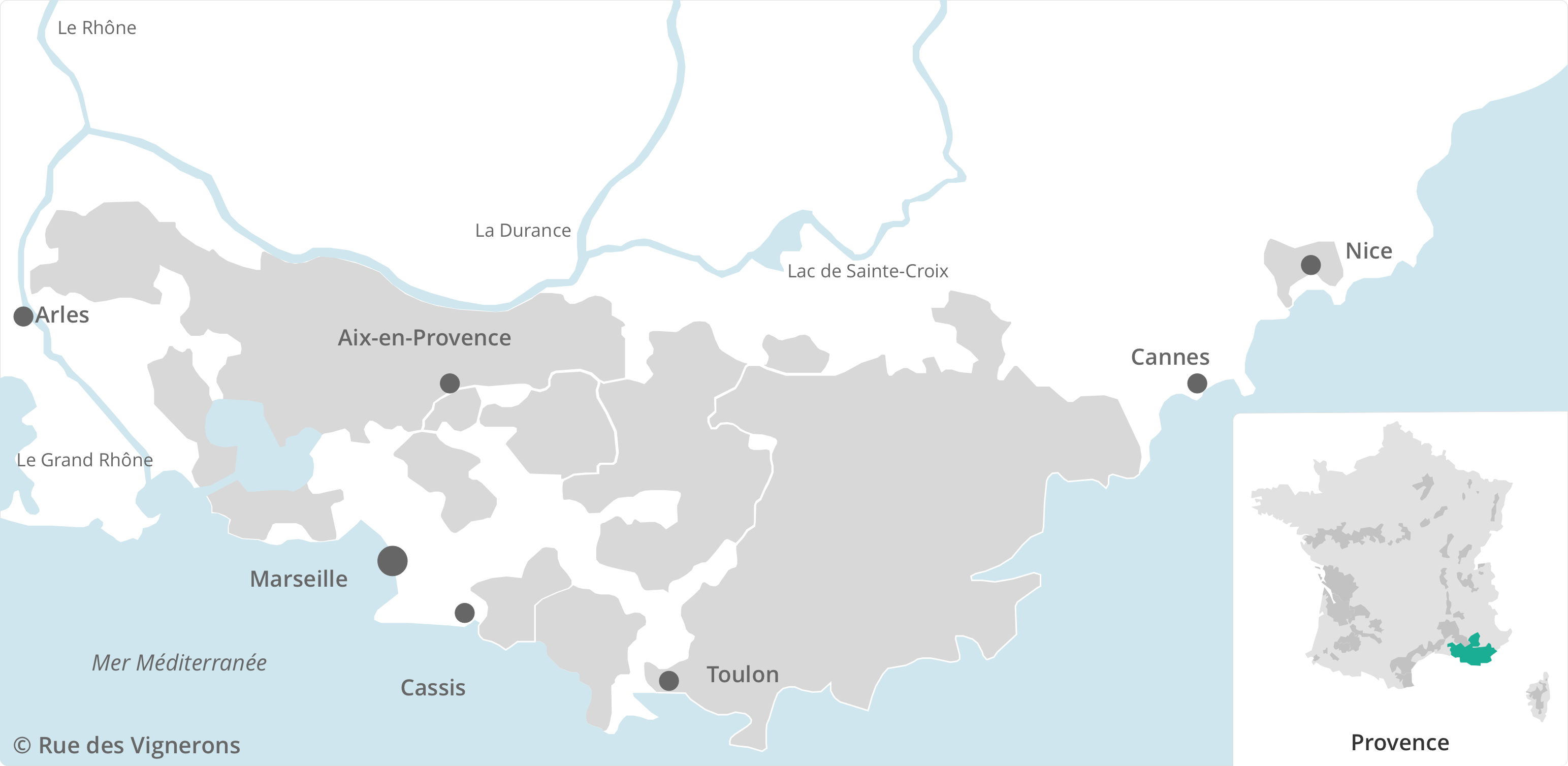 Vignoble Provence, provence vin, provence terroir