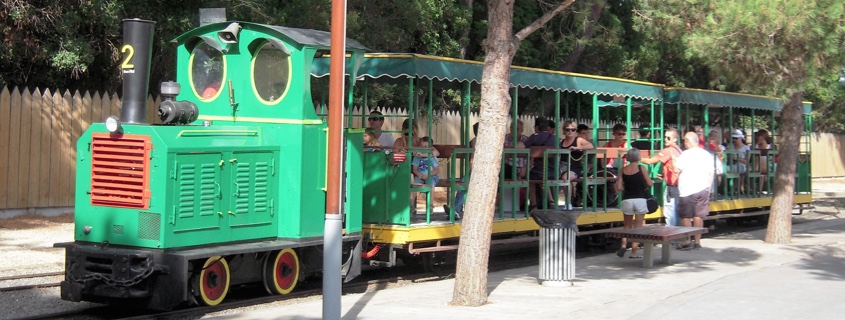 petit train pour visiter arcachon