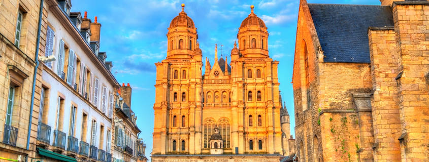 visite dijon, ville, tourisme, cathédrale