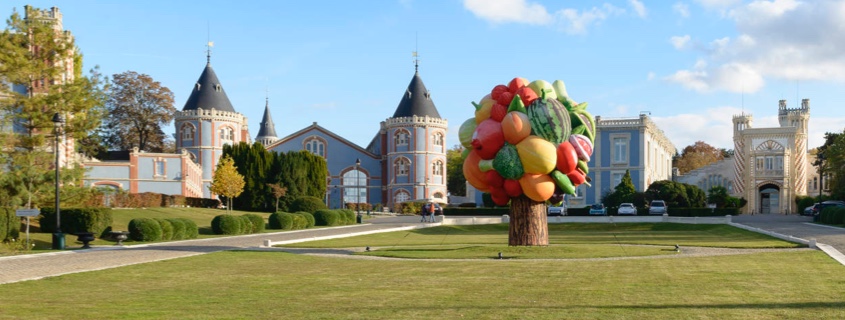 Maison de champagne Pommery à Reims