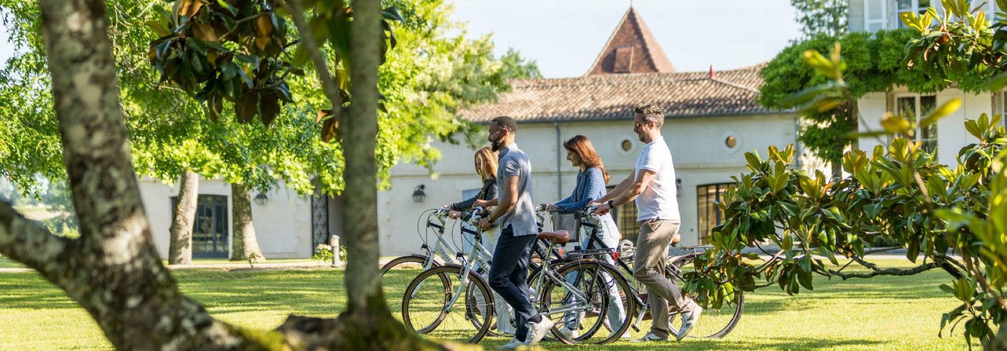 Balade à vélo Château Montlabert Balade à vélo Saint Emilion