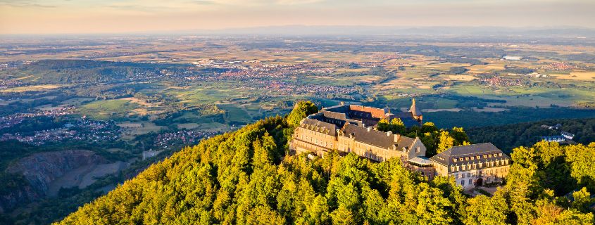 Mont Sainte Odile, Obernai : week-end en Alsace en amoureux Visite Mont Sainte Odile, Obernai, incontournable d'un week-end en Alsace en amoureux