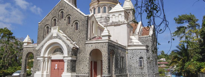 visiter l'Église Sacré-Cœur de Balata, Martinique quand il pleut