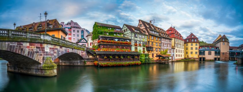 Canal de Strasbourg, Alsace Canal de Strasbourg, incontournable pour visiter l'alsace en une semaine