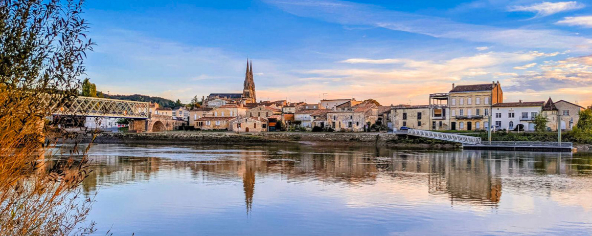 village de Castillon la Bataille Gironde